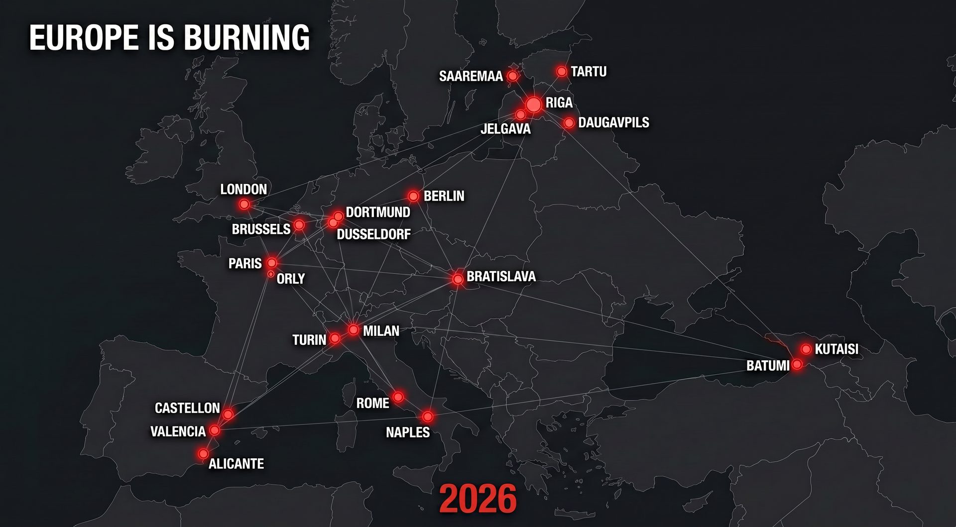 Europe Is Burning 2026