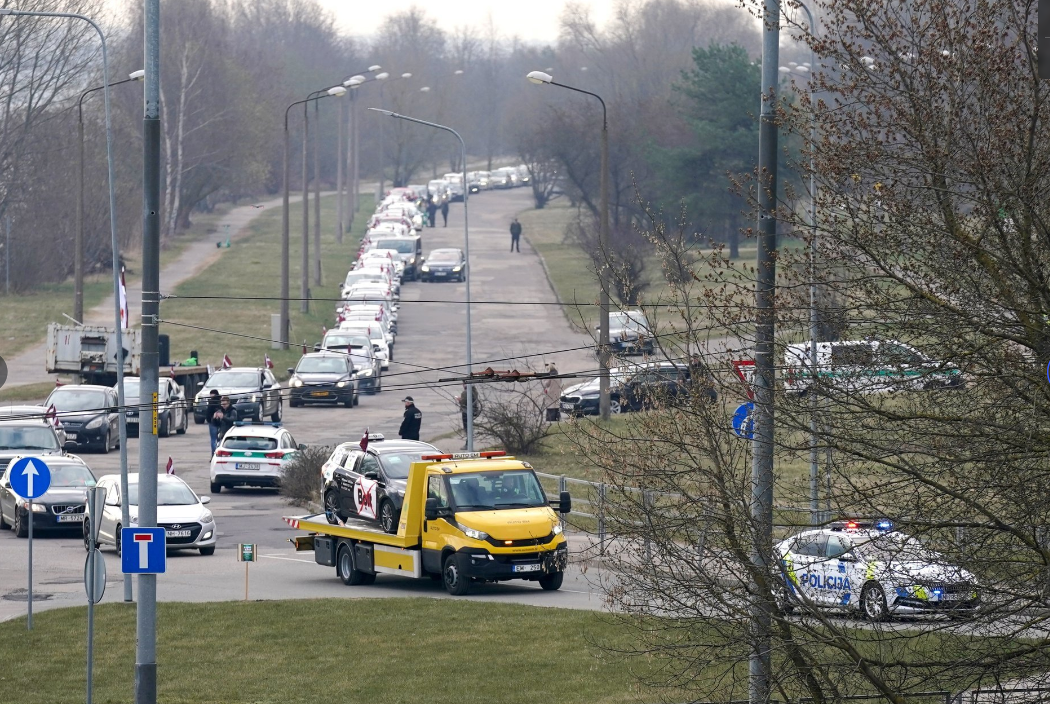 Taksometru vadītāju protests pret Bolt, Rīga, aprīlis 2026 — 18