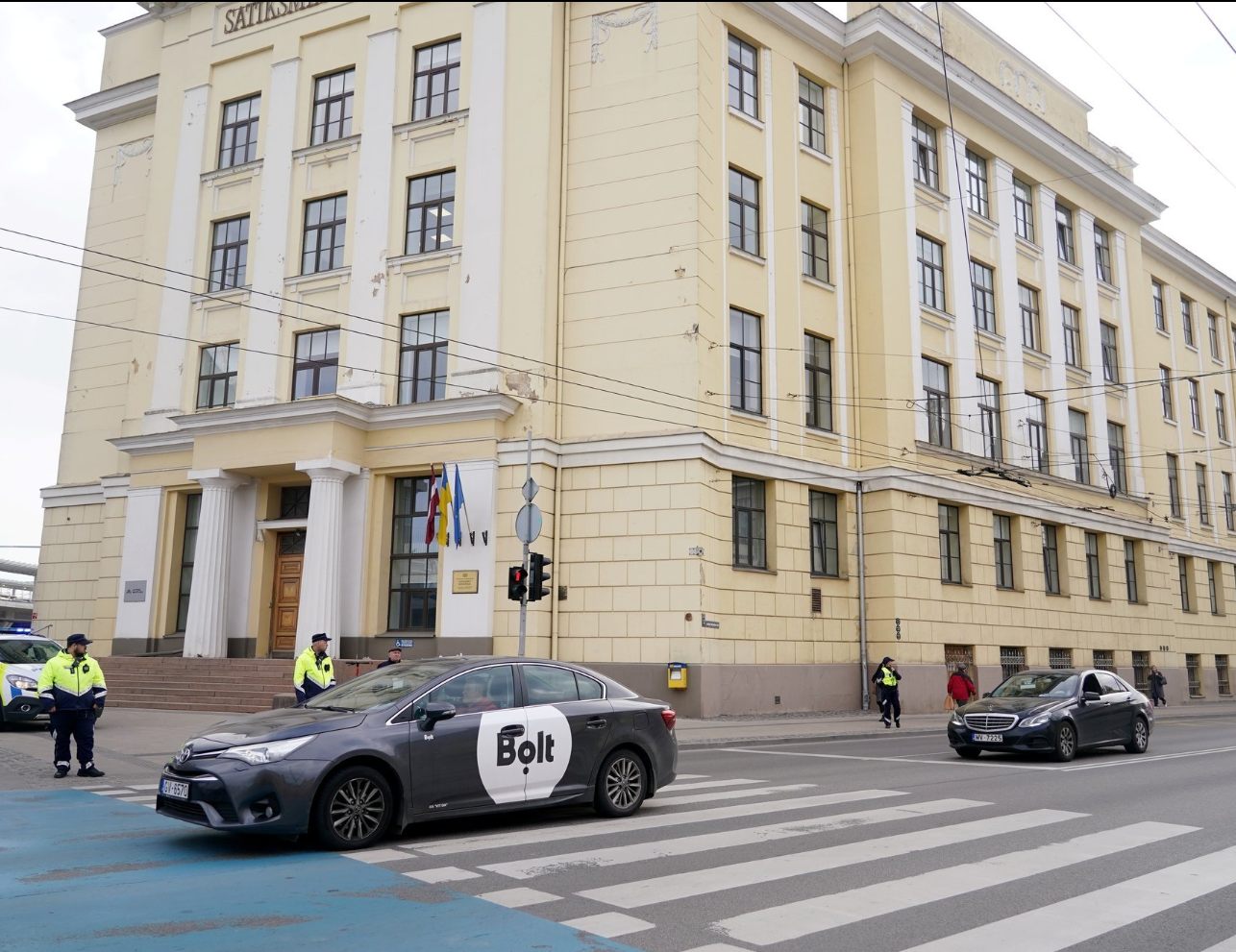 Taksometru vadītāju protests pret Bolt, Rīga, aprīlis 2026 — 28