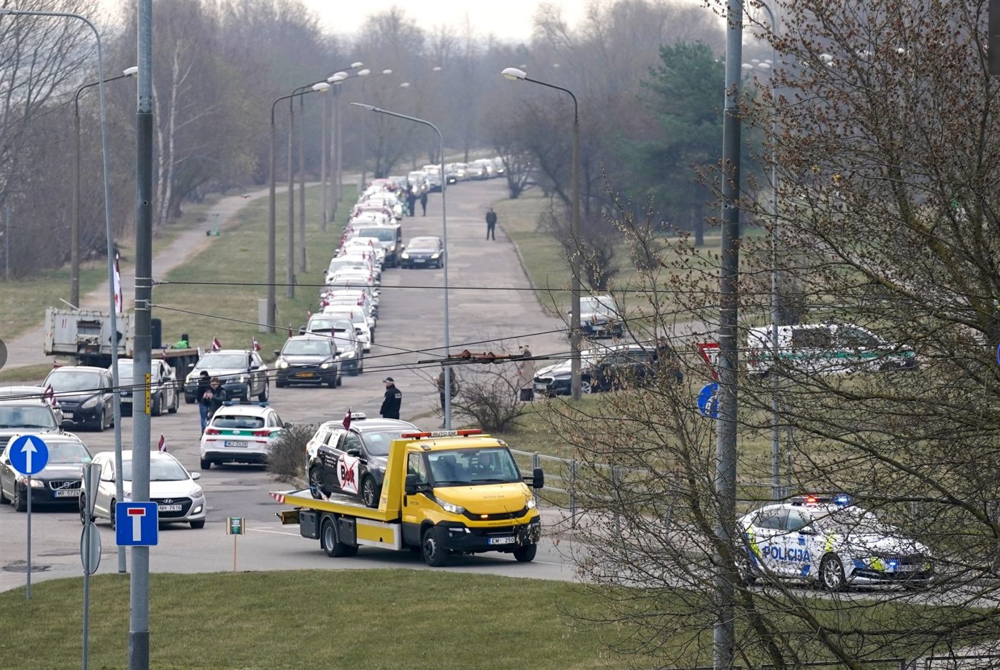 Taksometru vadītāju protests pret Bolt, Rīga, aprīlis 2026 — 31