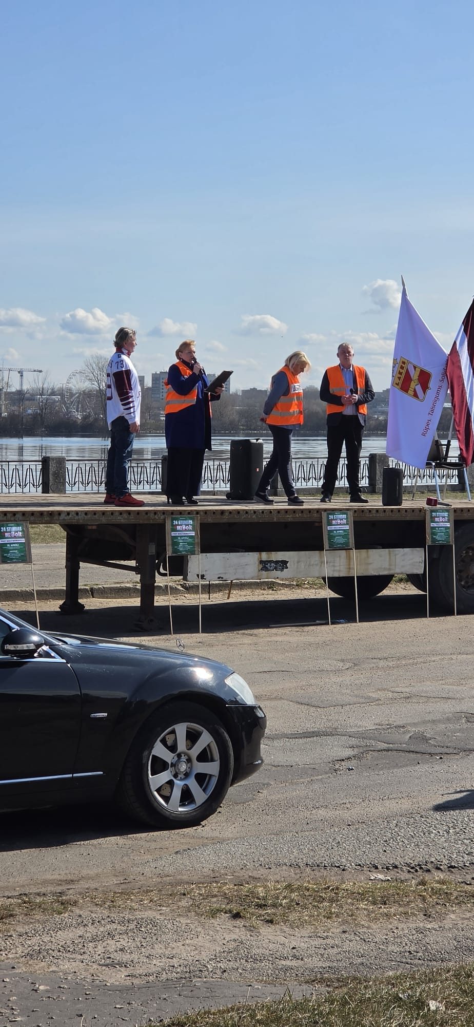 Taksometru vadītāju protests pret Bolt, Rīga, aprīlis 2026 — 8