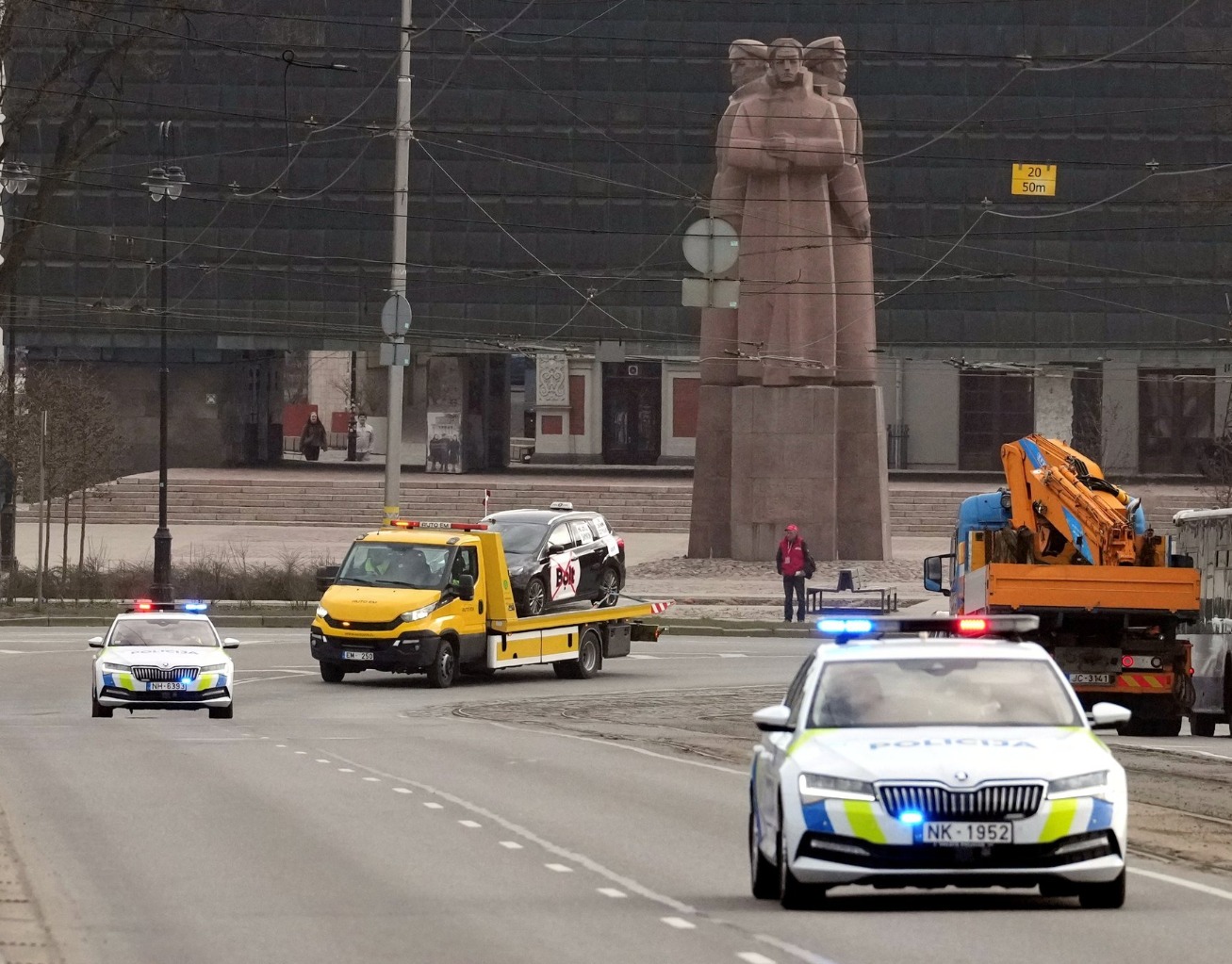 Taksometru vadītāju protests pret Bolt, Rīga, aprīlis 2026 — 21